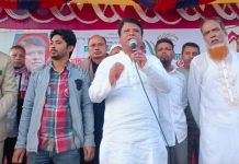 ধানের শীষ বিজয়ী করতে ত্রিশালে শাহজাহান কবীরের মতবিনিময় ও প্রচারণা